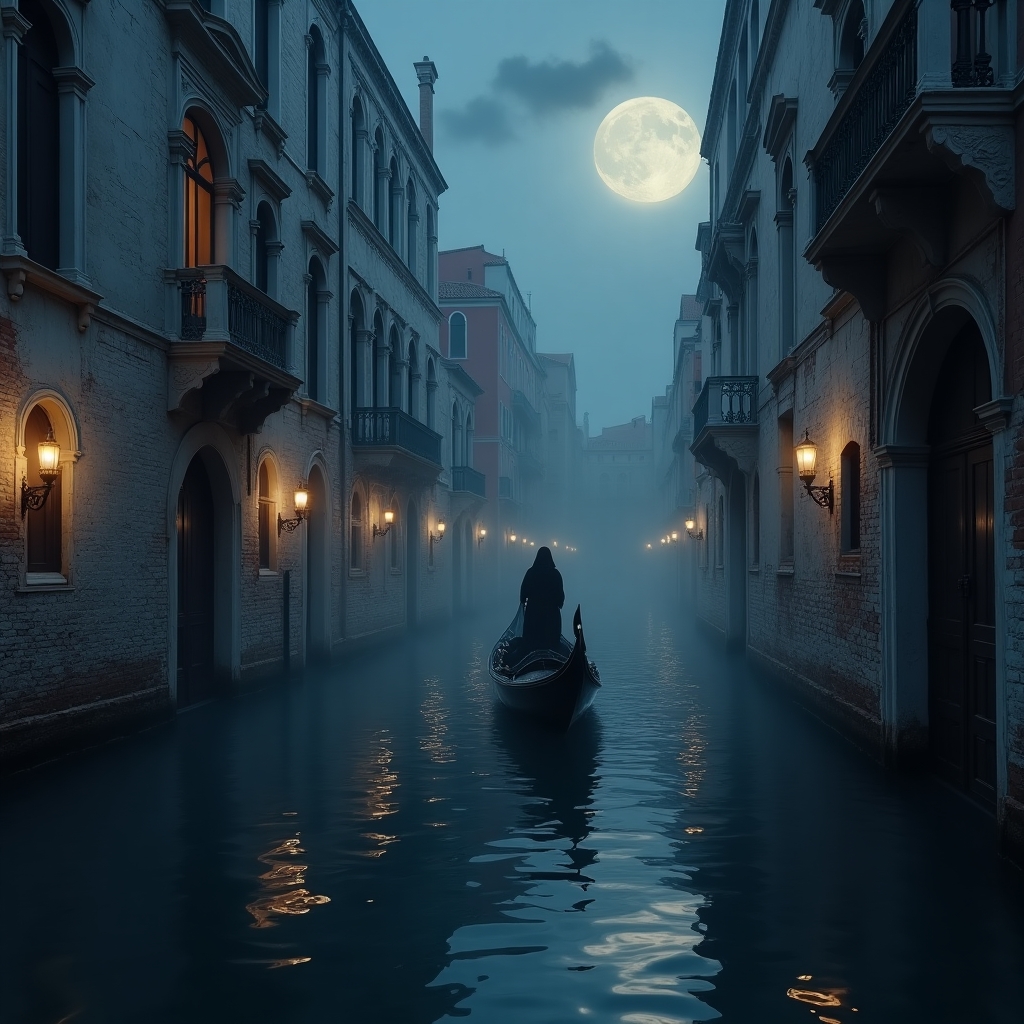 Calle stretta e poco conosciuta di Venezia